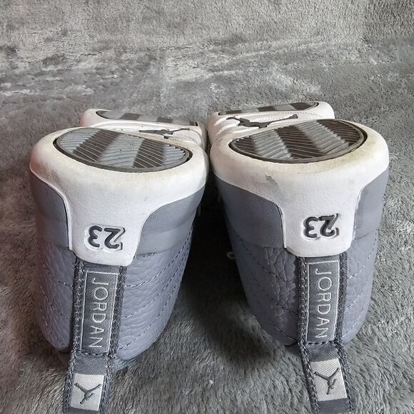 Nike Air Jordan 12 Retro TD “Stealth” Lifestyle Sneakers Size 10C 850000-015 - Picture 5 of 12